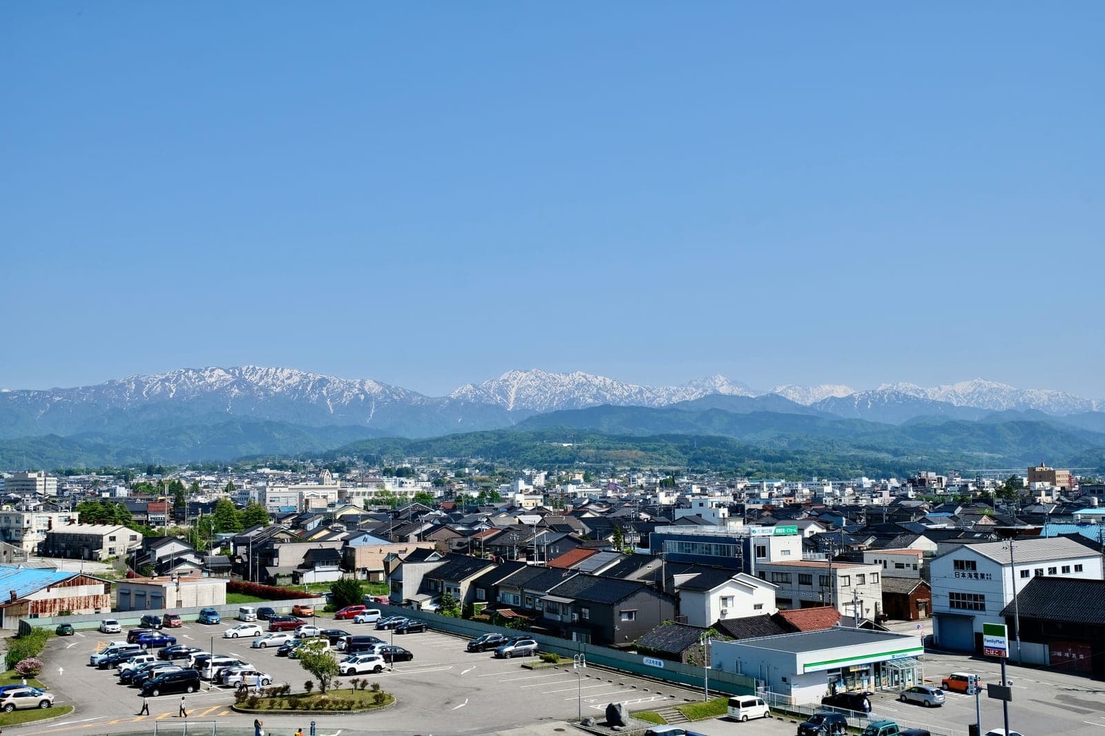 Scenery of Toyama, Japan