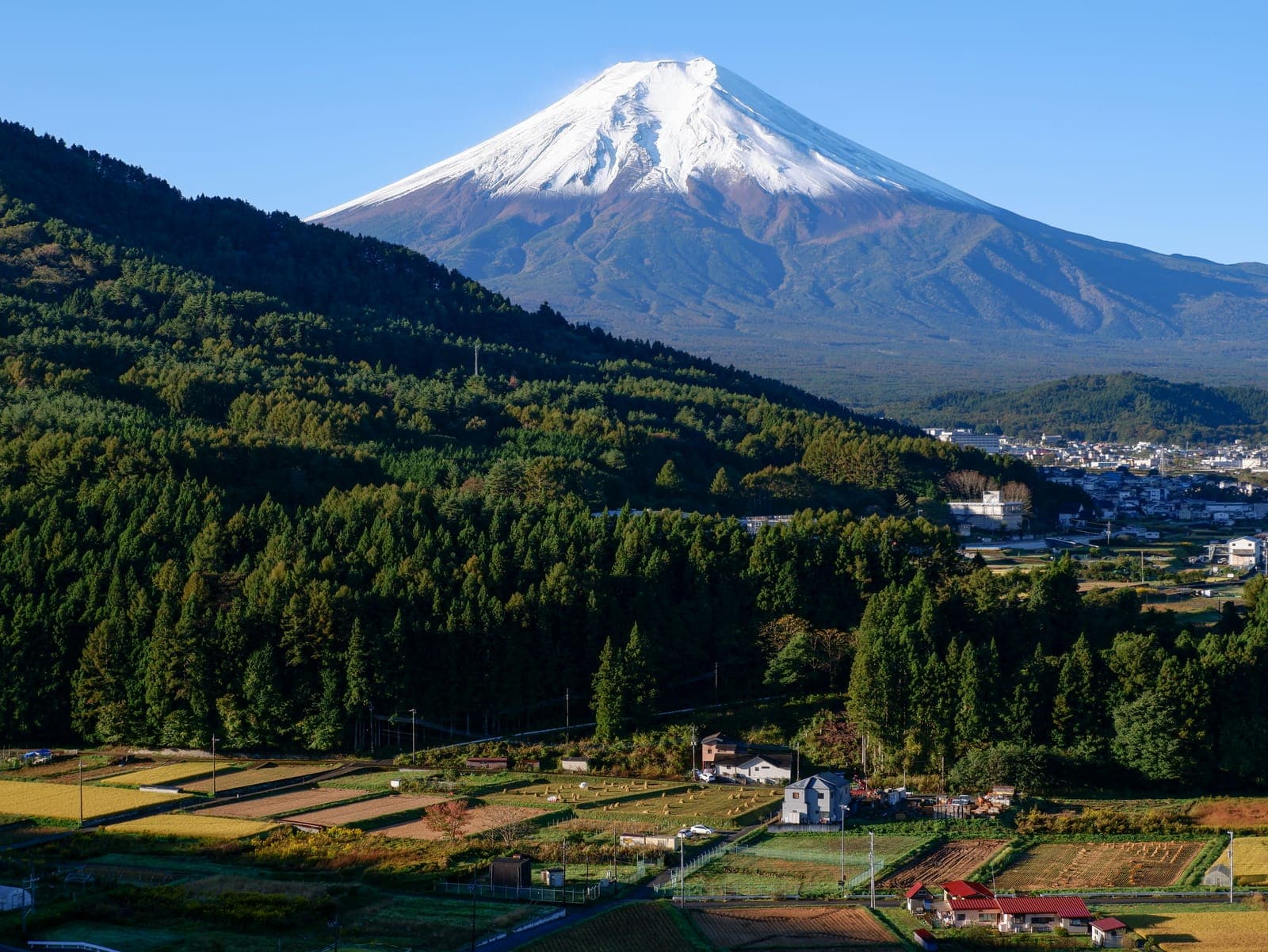 Scenery of Yamanashi, Japan